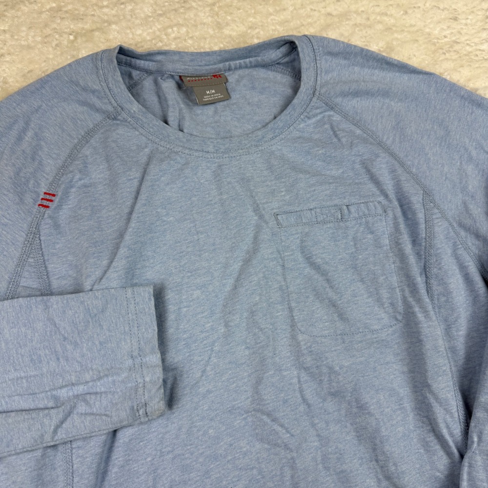 Ariat FR Work Knit Shirt Womens M Blue Flame Resistant Cotton CAT2 2112